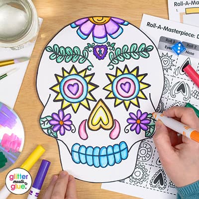 day of the dead art project 