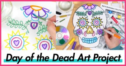 day of the dead art project