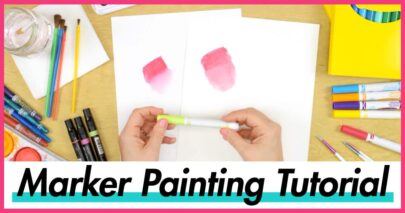 marker painting tutorial