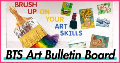 art room bulletin board ideas for back to school