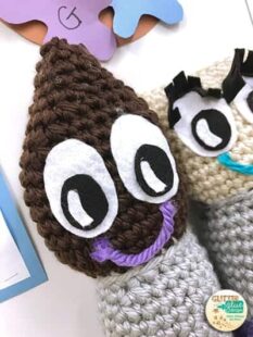 Mr. Brush Crochet Pattern – Class Mascots in Elementary Art Room