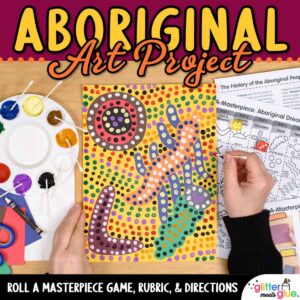 aboriginal art lesson for elementary art