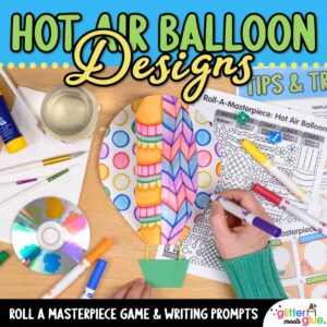 hot air balloon art project