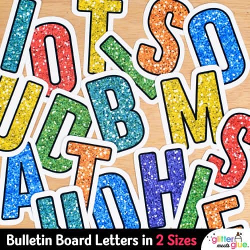 printable letters for bulletin board