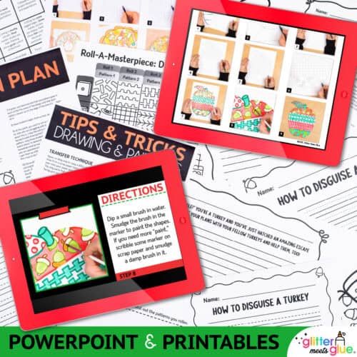 roll and draw apple game