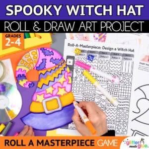 halloween witch hat art project