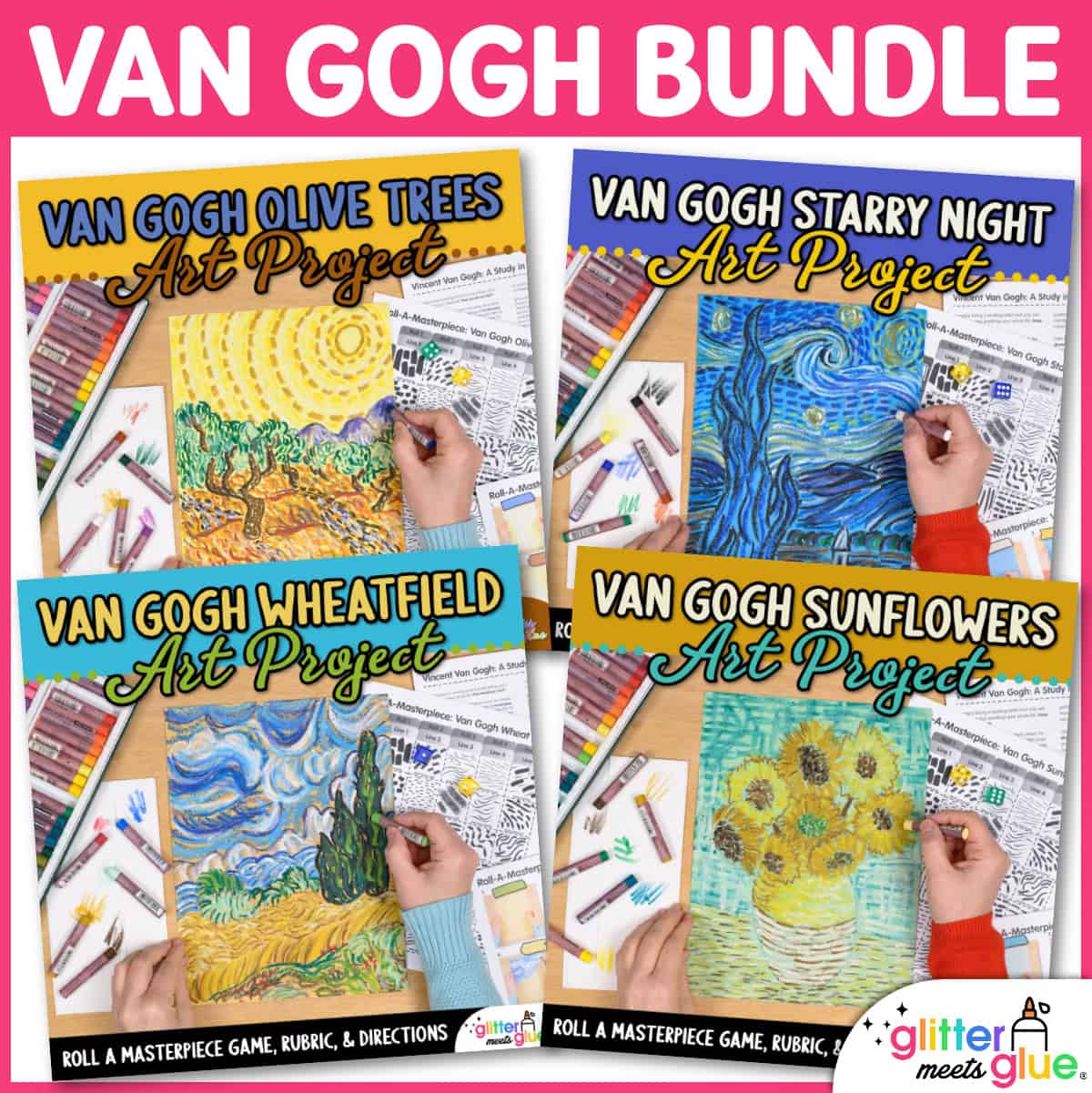 van gogh art projects for elementary and middle school