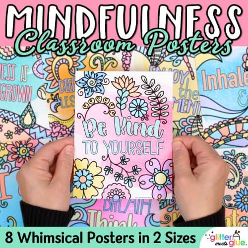 mindfulness posters for teachers