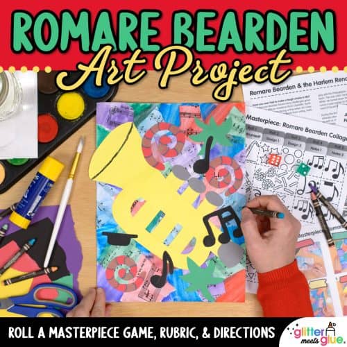 romare bearden art project for elementary