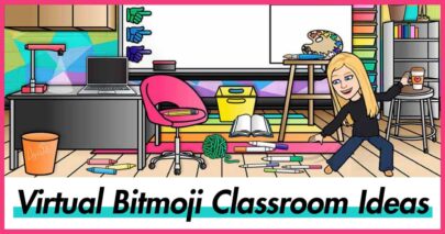 virtual bitmoji classroom for teachers
