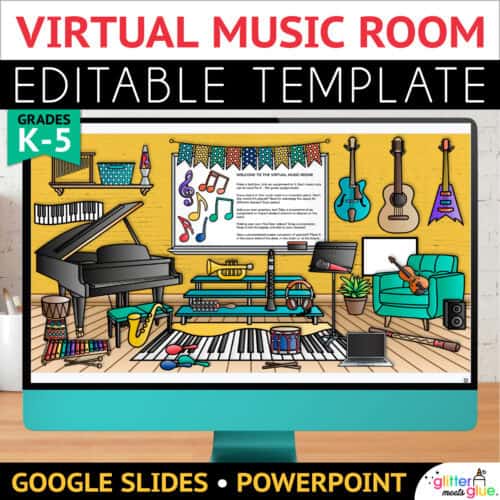 editable google slides templates for music