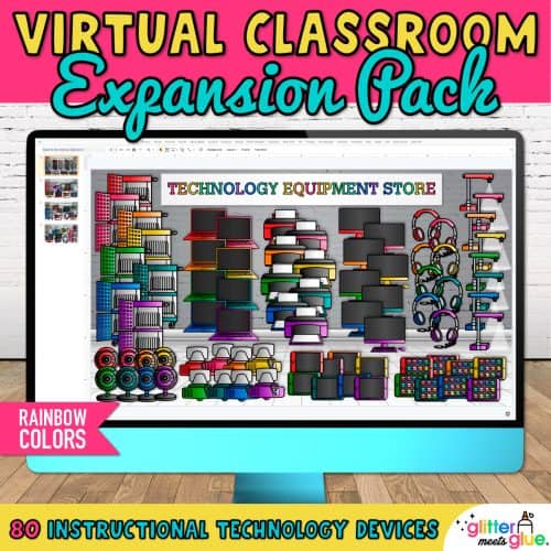 virtual classroom technology equipment templates
