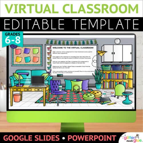 virtual classroom template