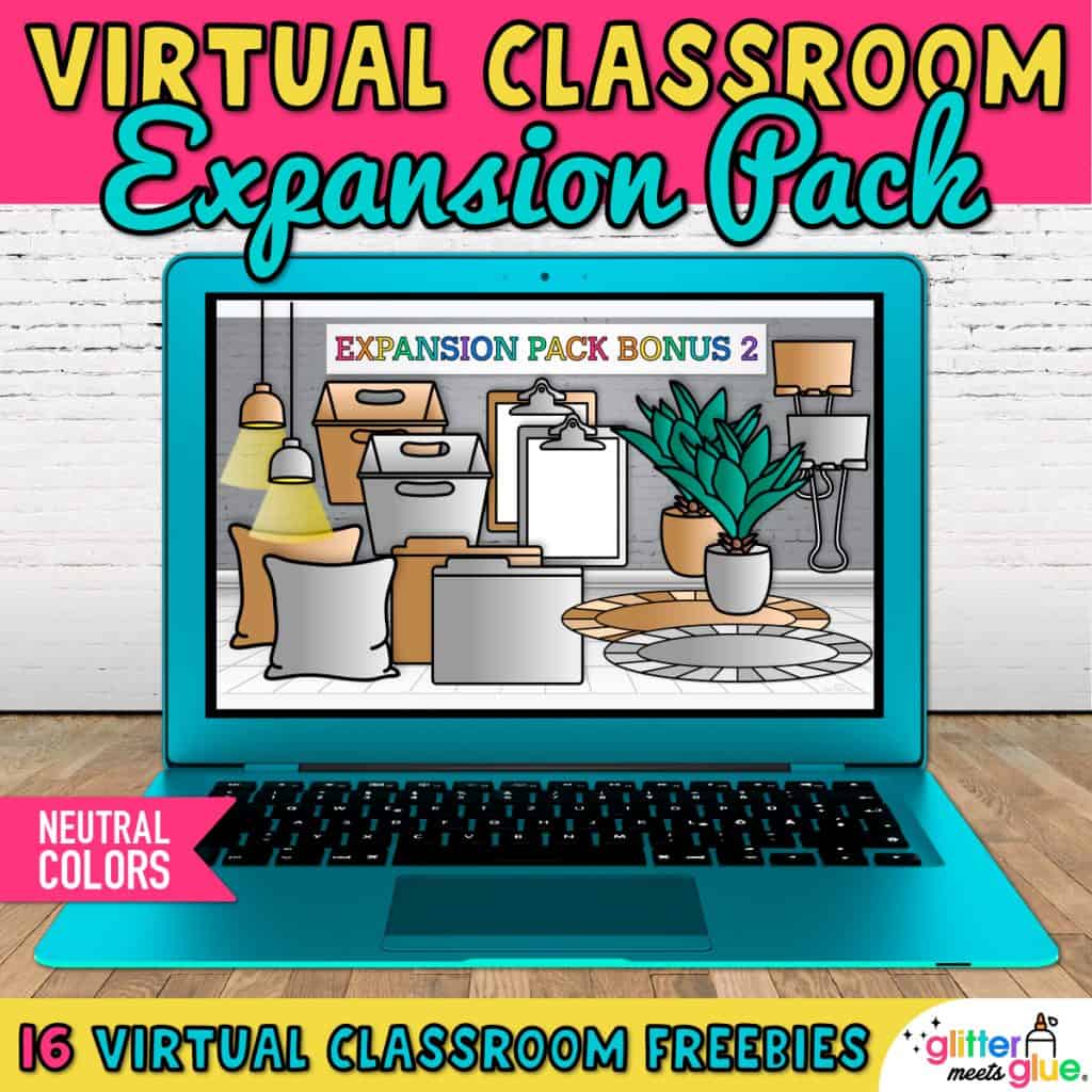 Virtual Classroom Expansion Pack Bundle 2 on Google Slides