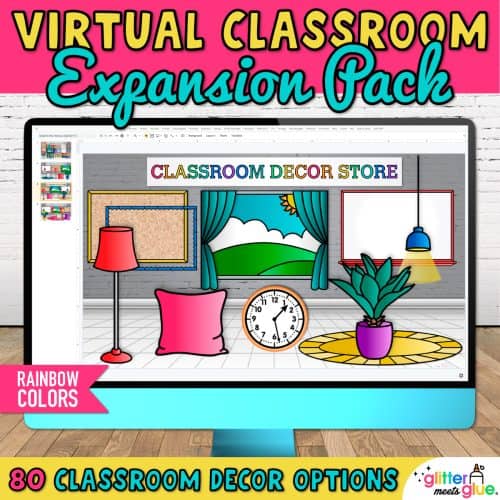 digital classroom decorations