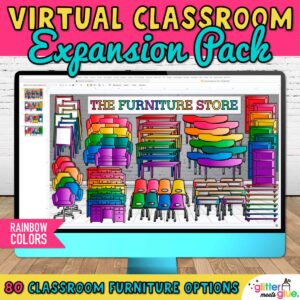 virtual classroom furniture templates