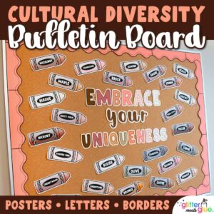 diversity bulletin board set