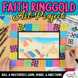 faith ringgold art project for elementary