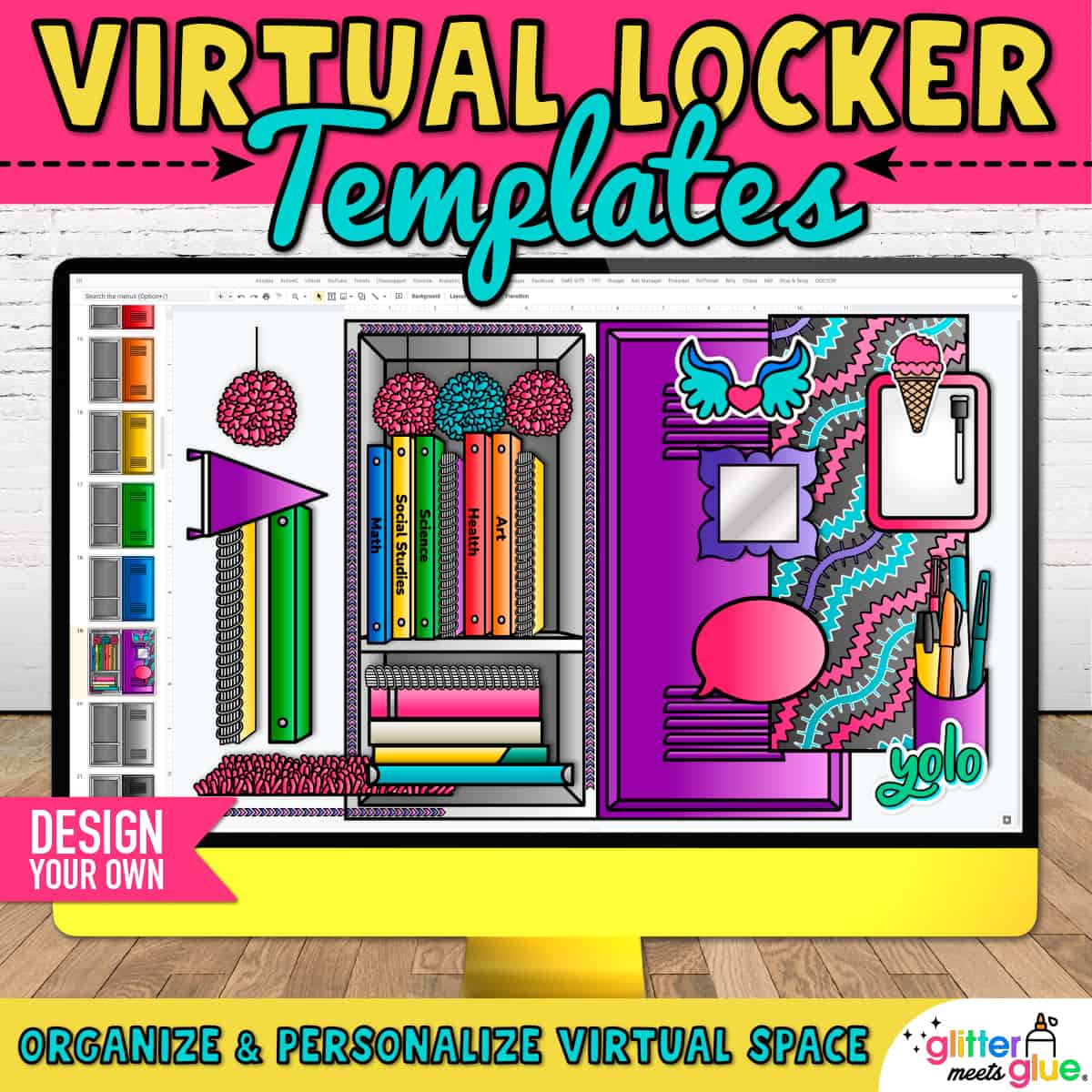 virtual locker template