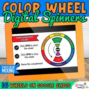 digital color wheel spinner