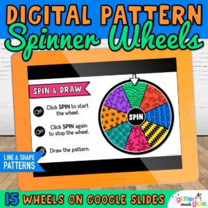 digital spinner wheels of patterns