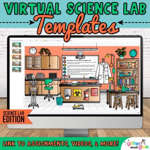 virtual chemistry lab background