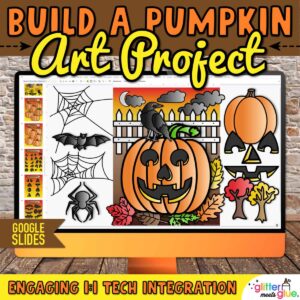 digital pumpkin art project