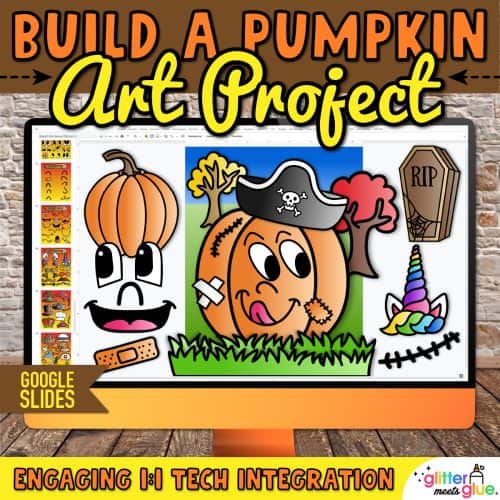 digital pumpkin craft