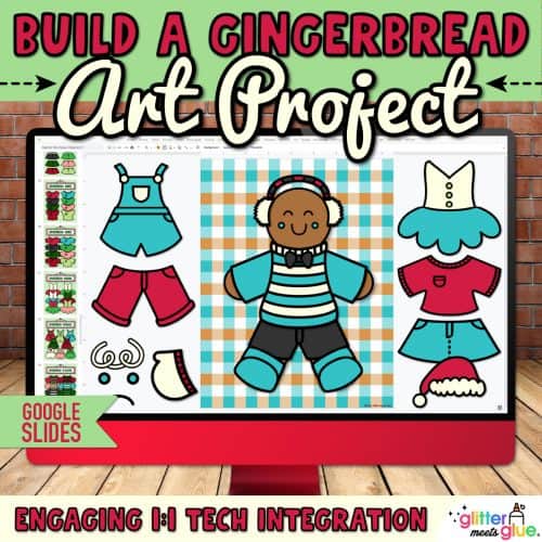 build a gingerbread man craft