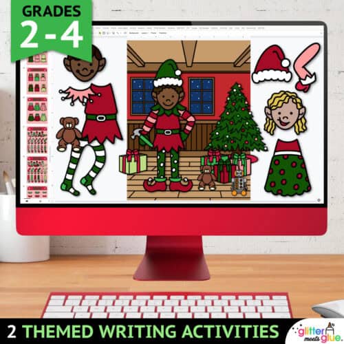 christmas digital art project