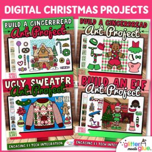 digital christmas projects for elementary