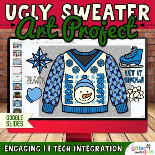 ugly christmas sweater project