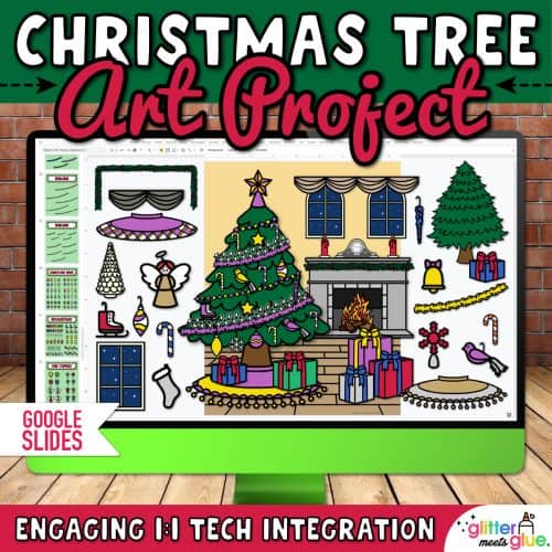 build a christmas tree activity