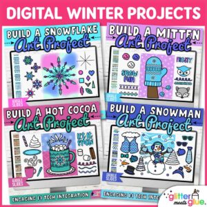 digital winter art projects