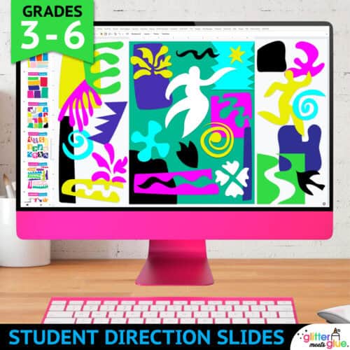digital art lessons on henri matisse