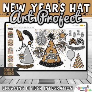 digital new years hat project