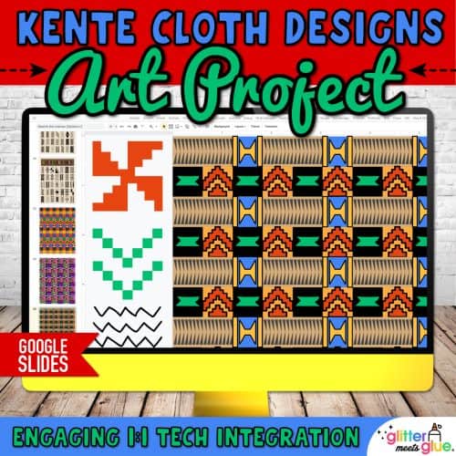 kente cloth weaving project