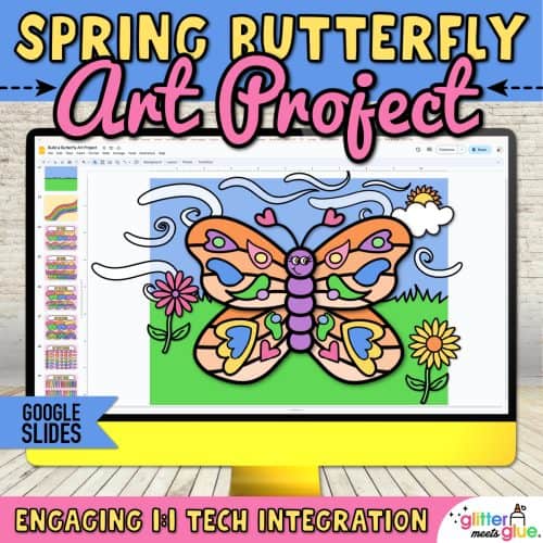 butterfly crafts on google slides