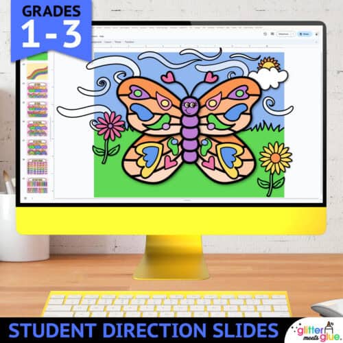 butterfly digital art project