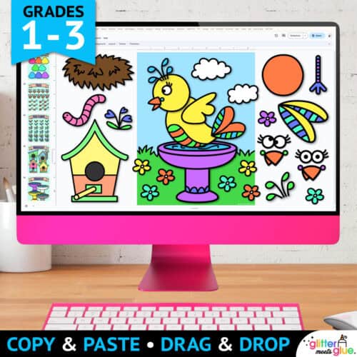 bird art project google slides