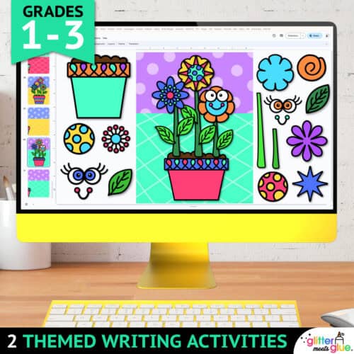 flower art project google slides