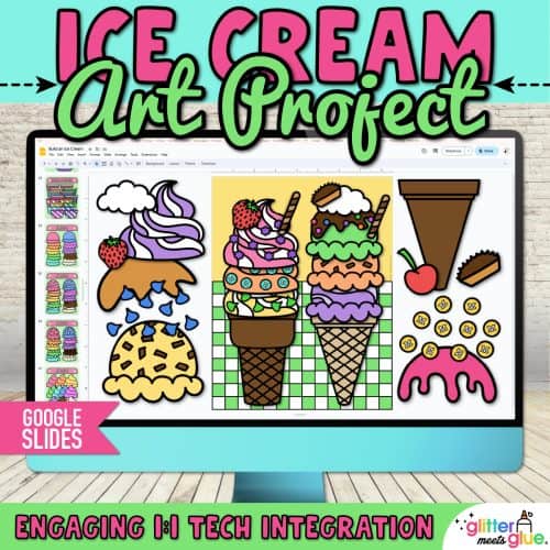 ice cream day craft