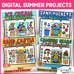 digital summer activities bundle on google slides