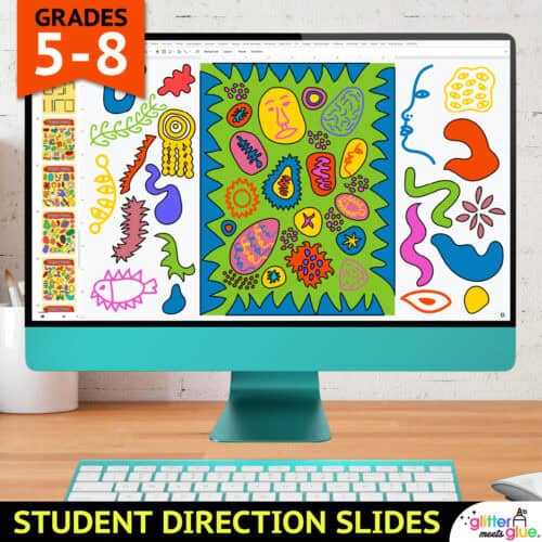 middle school digital art