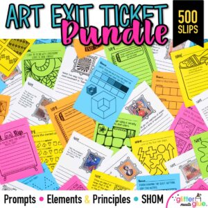 art exit ticket bundle