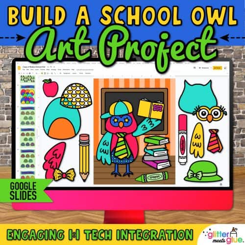 digital owl activity for elementary