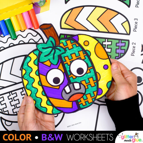 build a pumpkin craft
