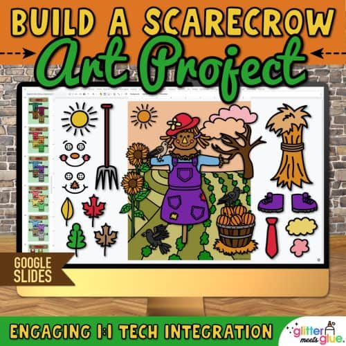 build a scarecrow activity