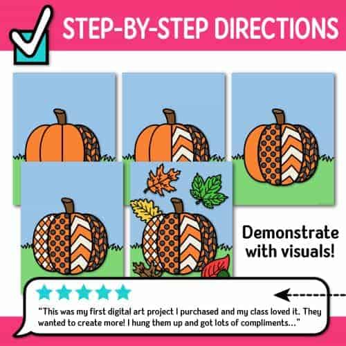 digital fall project step by step