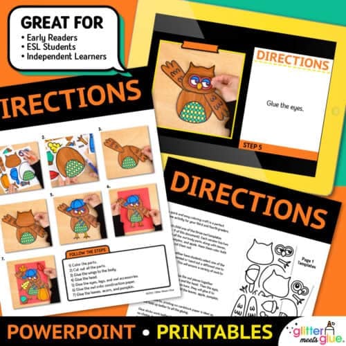 fall activities for 1st 2nd grade
